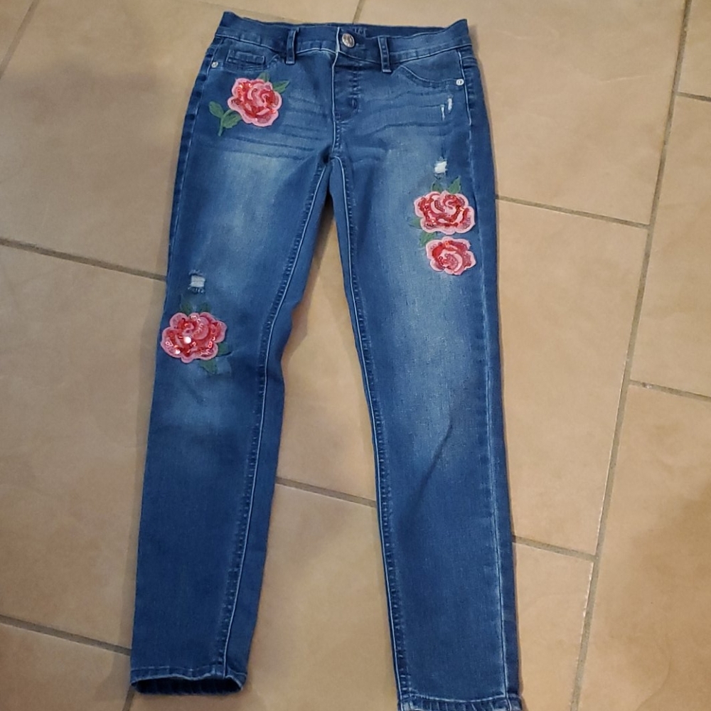 Justice 12 slim Jean Jeggings